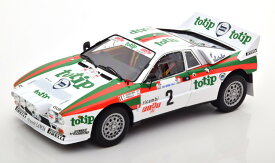 京商 1/18 ランチア 037 ラリー #2 ラリー サンマリノ1984 開閉Kyosho 1:18 Lancia 037 Rally No 2 Rally San Marino 1984 Totip Pirollo/Vudafieri