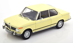  1/18 BMW 2002Tii 1972 N[ JKYOSHO 1:18 BMW 2002Tii 1972 Cream