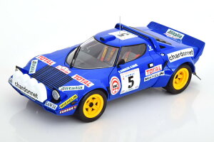 1/18 `A XggX HF #5 Tour de Corse 1976 Darniche/Mahe JKyosho 1:18 Lancia Stratos HF No 5 Tour de Corse 1976 Darniche/Mahe