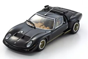 京商 1/43 ランボルギーニ ミウラ SVR 1970 ブラック/ゴールド 開閉Kyosho 1:43 Lamborghini Miura SVR year 1970 black / gold