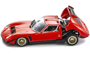  1/43 {M[j ~E SVR RXgNV 1970 bh/ubN JKyosho 1:43 Lamborghini Miura SVR Construction year 1970 red / black