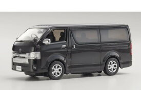 京商 1/43 トヨタ ハイエース バン スーパー GL 2014 ブラックメタリックKyosho 1:43 Toyota Hiace VAN Super GL 2014 BLACK MICA MET