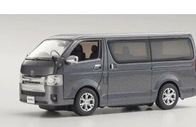 京商 1/43 トヨタ ハイエース バン スーパー GL 2014 グレーメタリックKyosho 1:43 Toyota Hiace VAN Super GL 2014 GREY MET