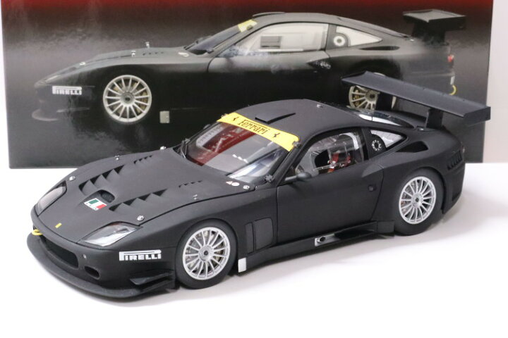 Amazon.co.jp: 京商 1/18 フェラーリ 575 GTC 2005 ブラック K08392A 
