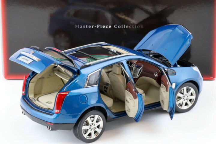 楽天市場】京商 1/18 キャデラック SRX クロスオーバー SUV ブルー  