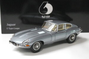  1/18 WK[ E^Cv N[y RHD _[NO[^bN - _CLXg/openingsKyosho 1:18 Jaguar E-Type Coupe RHD Dark gray metallic - Diecast/ openings