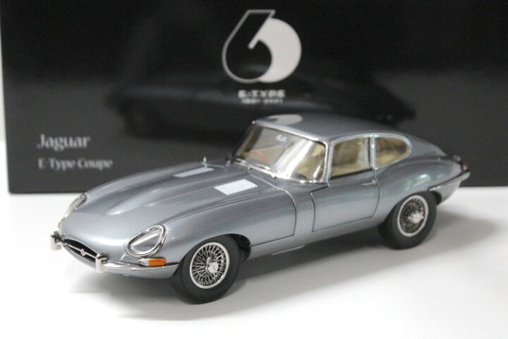 楽天市場】京商 1/18 ジャガー Eタイプ クーペ RHD ダークグレー 