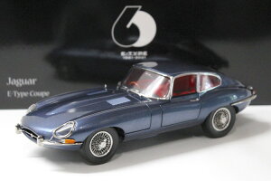  1/18 WK[ E^Cv N[y RHD _[Nu[^bN _CLXg/ openingsKyosho 1:18 Jaguar E-Type Coupe RHD Dark blue metallic Diecast/ openings