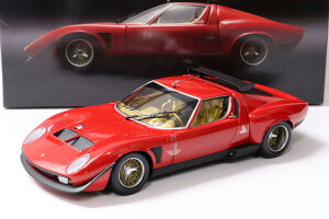  1/18 {M[j CI^ SVR 2008 bh/S[h CeAKyosho 1:18 Lamborghini Jota SVR 2008 red/ gold interior