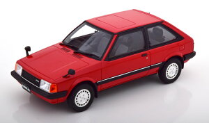  1/18 }c_ t@~A 1980 bh 700KYOSHO 1:18 Mazda Familia 1980 red Limited Edition 700 pcs