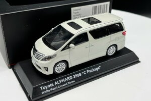  1/43 g^ At@[h 350S CpbP[W zCgp[Kyosho 1:43 toyota alphard 350S "C Package" White Pearl Crystal Shine
