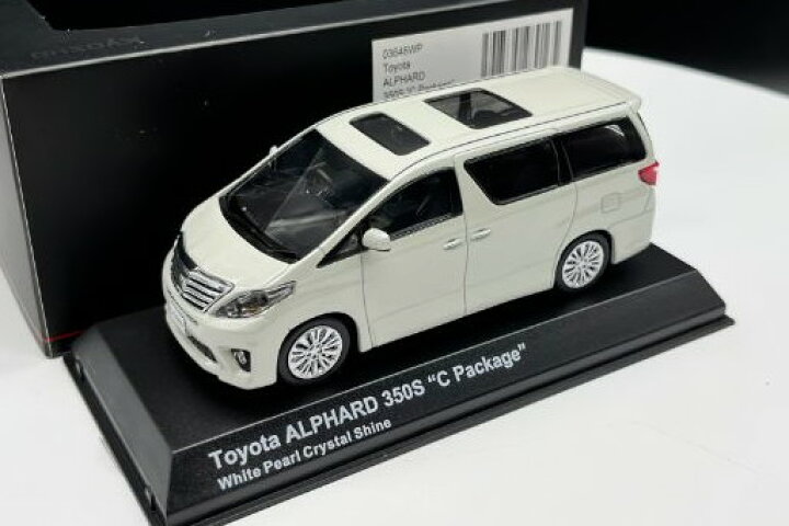 楽天市場】京商 1/43 トヨタ アルファード 350S Cパッケージ ホワイト 