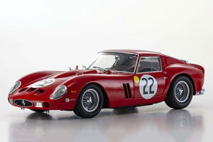 1/18 tF[ 250 GTO 3.0L V12 `[ xM[\`[ #22 3rd E}24ԃ[X 1962 JKyosho 1:18 Ferrari 250 GTO 3.0L V12 TEAM BELGIAN NATIONAL TEAM N 22 3rd 24h LE MANS 1962 L.DERNIER - ''BEURLYS'' J.BLATON