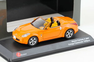  1/43 JRNV Y tFAfB Z 2007 IW pbVKyosho 1:43 J-Collection Nissan Fairlady Z 2007 orange passionate