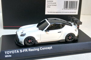 ���� 1/43 �g���^ S-FR ���[�V���O �R���Z�v�g �z���C�gKyosho 1:43 toyota S-FR Racing Concept White