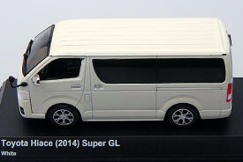 京商 1/43 トヨタ ハイエース スーパー GL 2014 ホワイトKyosho 1:43 Toyota Hiace Super GL 2014