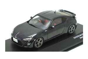  1/43 g^ 86 GT ~ebh _[NO[^bNKyosho 1:43 Toyota 86 GT Limited Dark Gray Metallic