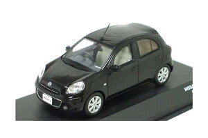 1/43 Y }[` sAubNKYOSHO 1:43 NISSAN MARCH Pure Black