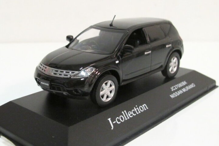 楽天市場】京商 1/43 Jコレクション 日産 ムラーノ ブラック RHD ダイ 