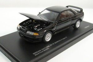 ���� 1/43 ���Y �X�J�C���C�� GT-R R32 V-SPEC 2 �u���b�N RHD �_�C�L���X�g�J�[Kyosho 1:43 Nissan SKYLINE GT-R R32 V-SPEC II BLACK RHD DIECAST CARS