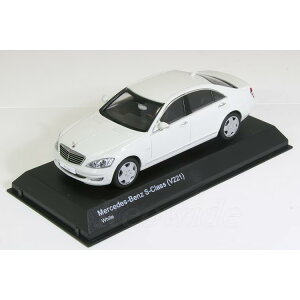 ���� 1/43 �����Z�f�X�E�x���c S600 L V221 �z���C�gKYOSHO 1:43 Mercedes-Benz S-Class S600 L V221 WHITE