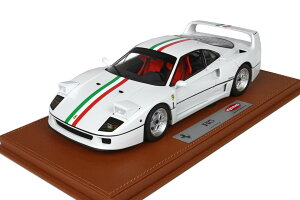  / BBR 1/18 tF[ F40 zCg^bN with Tricolore 78 JKyosho/ BBR 1:18 Ferrari F40 white metallic with Tricolore limitation 78 pcs