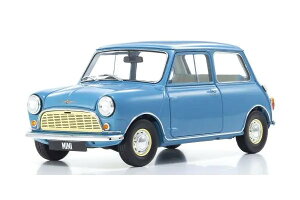  1/18 [X ~j }Ci[ Construction 1964 u[Kyosho 1:18 Morris Mini Minor Construction year 1964 blue