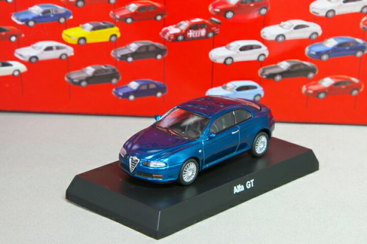 楽天市場】＜中古品＞京商 1/64 アルファロメオ アルファ GT ブルー 