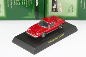 ＜中古品＞京商 1/64 ロータス ヨーロッパスペシャル レッド ブリティッシュ ミニカーコレクション1Kyosho 1/64 Lotus Europa Special red