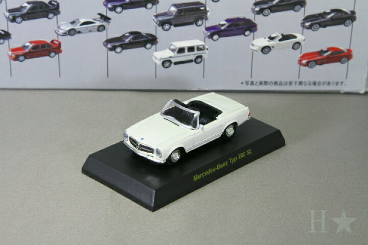 楽天市場】＜中古品＞京商 1/64 メルセデス・ベンツ タイプ 280 SL 