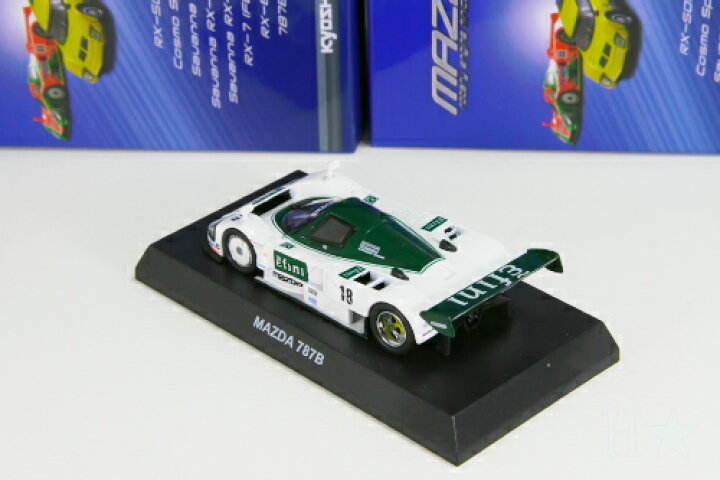 楽天市場】＜中古品＞京商 1/64 マツダ 787B #18 グリーン マツダ  