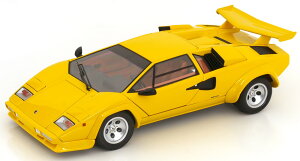  1/18 {M[j JE^bN LP5000 QV 1982 CG[ JKYOSHO 1:18 LAMBORGHINI Countach LP5000 QV 1982 yellow
