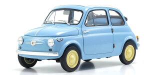  1/18 tBAbg 500 D JuI I[v 1960 N[Yu[/Cgu[ JKyosho 1:18 Fiat 500 D CABRIOLET OPEN 1960 CRUISE BLUE LIGHT BLUE