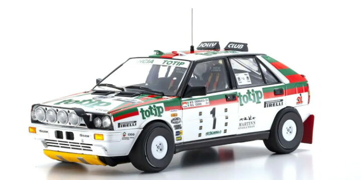 楽天市場】京商 1/18 ランチア デルタ HF インテグラーレ 4WD ナイト 