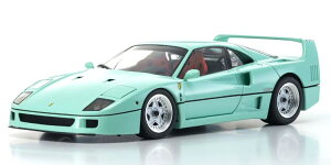 1/18 tF[ F40 N[y 1987 ~gO[ JKyosho 1:18 Ferrari F40 Coupe 1987 mint green