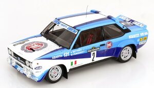  1/18 tBAbg 131 Aog #2 sAJ@b 1981 Bettega/Perissinot JKyosho 1:18 Fiat 131 Abarth No2 Piancavallo 1981 Bettega/Perissinot