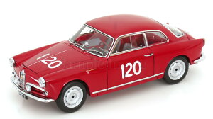  1/18 At@I WGb^ SV #120 ~b~A 1956 Becucci/Gazatto JKyosho 1:18 Alfa Romeo Giulietta SV No120 Mille Miglia 1956 Becucci/Gazatto