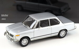  1/18 BMW 2002 Tii 1972 Vo[ JKyosho 1:18 BMW 2002 Tii 1972 silver