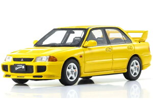���� 1/43 �O�H �����T�[ �G�{�����[�V���� 3 �C�G���[KYOSHO 1:43 Mitsubishi Lancer Evolution III yellow