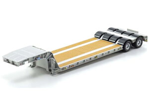 ���� 1/43 ���{�g���N�X �d�@�^���p�Z�~�g���[�� �O���[KYOSHO 1:43 Japan Trex Semi Trailer for Heavy Machinery Transport Grey