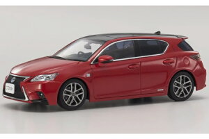  1/43 NTX CT200h FX|[c BK }_[bhKyosho 1:43 Lexus CT200h F Sport BK Madder Red