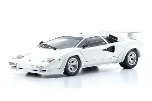  1/18 {M[j JE^bN LP400S zCg JKyosho 1:18 Lamborghini Countach LP400S White