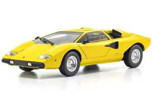  1/18 {M[j JE^bN LP400 CG[ JKyosho 1:18 Lamborghini Countach LP400 Yellow