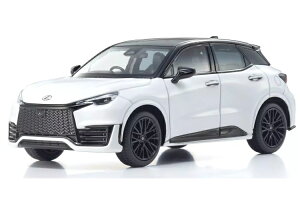 ���� 1/43 ���N�T�X LBX MORIZO RR �z���C�g�m�[���@�K���X�t���[�NKyosho 1:43 Lexus LBX MORIZO RR White Nova Glass Flakes