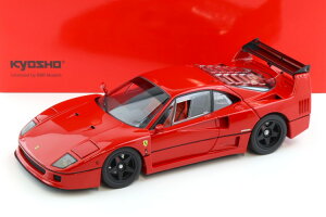 ���� 1/18 �t�F���[�� F40 ���C�g�E�F�C�g LM �E�C���O ���b�h �J��Kyosho 1:18 Ferrari F40 Light Weight LM Wing red