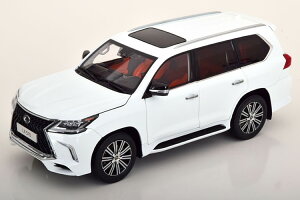 LCD Models 1/18 NTX LX570 2016-2021 zCg JLCD Models 1:18 Lexus LX570 2016-2021 white