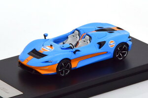 LCD Models 1/64 �}�N���[���� �G���o �K���t ���C�g�u���[/�I�����WLCD MODELS 1:64 McLaren Elva Gulf lightblue orange