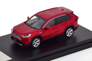 LCD Models 1/64 g^ RAV4 nCubh bh^bNLCD MODELS 1:64 Toyota RAV4 Hybrid redmetallic