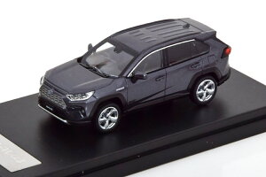 LCD Models 1/64 g^ RAV4 nCubh _[NO[^bNLCD MODELS 1:64 Toyota RAV4 Hybrid darkgrey-metallic