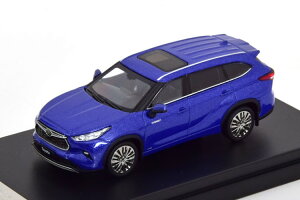 LCD Models 1/64 g^ nC_[ u[^bNLCD MODELS 1:64 Toyota Highlander bluemetallic